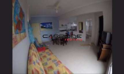 Apartamento com 1 quarto à venda na Avenida Desembargador Plínio de Carvalho Pinto, Balneário Cidade Atlântica, Guarujá por R$ 320.000