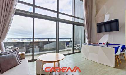 Apartamento duplex com 1 quarto e 1 vaga à venda no Centro