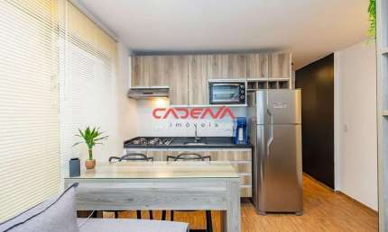 Apartamento com 1 quarto à venda na Rua Estados Unidos, 1455, Bacacheri, Curitiba