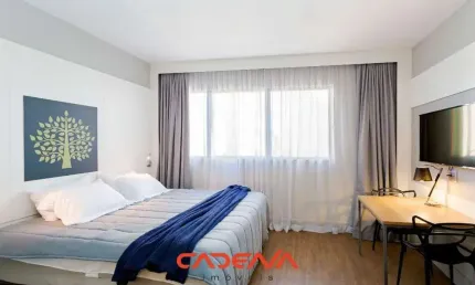 Kitnet / Stúdio para alugar na Avenida Silva Jardim, 2424, Água Verde, Curitiba