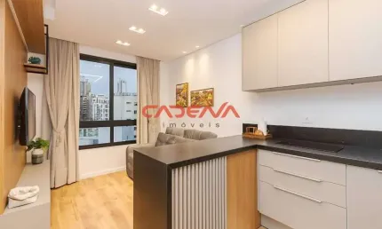 Apartamento com 1 quarto e 1 vaga para aluguel no Batel