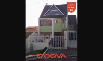 Sobrado com 3 quartos e 2 vagas à venda no guabirotuba em curitiba