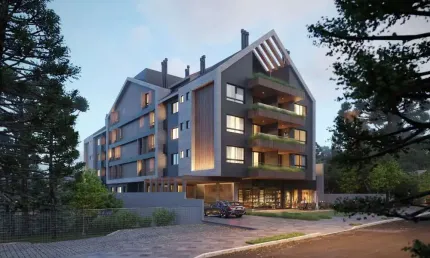 Apartamento com 2 quartos à venda no Centro, Canela , 63 m2 por R$ 946.857