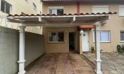 Casa em condomínio fechado com 2 quartos à venda na rua treze de maio, --, rio branco, canoas por r$ 287.000
