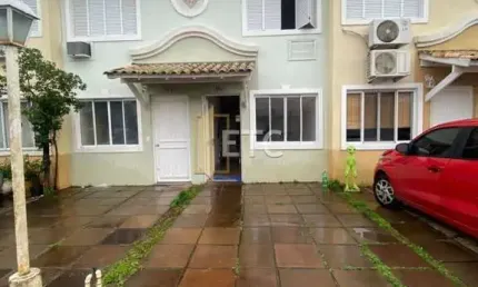 Casa em condomínio fechado com 2 quartos à venda na avenida guilherme schell, --, rio branco, canoas por r$ 269.000