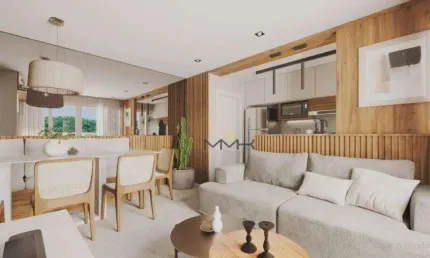 Apartamento com 2 dormitórios à venda, 55 m² no marapé - santos/sp