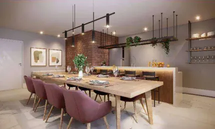 Apartamento NOVO 4 dormitórios à venda, Ponta da Praia 154 m² - Santos/SP