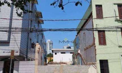 Terreno, 170 m² - venda por R$ 744.000,00 ou aluguel por R$ 5.450,01/mês - Gonzaga - Santos/SP
