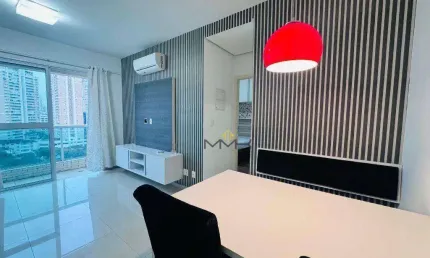 Apartamento com 1 dormitório para alugar, 53 m² por R$ 3.800,02/mês - José Menino - Santos/SP