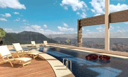 Apartamento com 2 quartos à venda no Marapé, Santos 