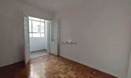 Apartamento com 1 dormitório à venda, 53 m² no embaré - santos/sp