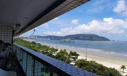 Apartamento com 3 dormitórios à venda, 200 m² no Embaré - Santos/SP