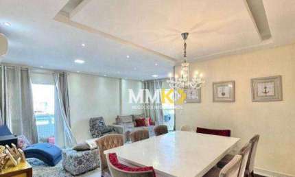 Apartamento com 3 dormitórios à venda, 123 m² por R$ 800.000,00 - Vila Guilhermina - Praia Grande/SP