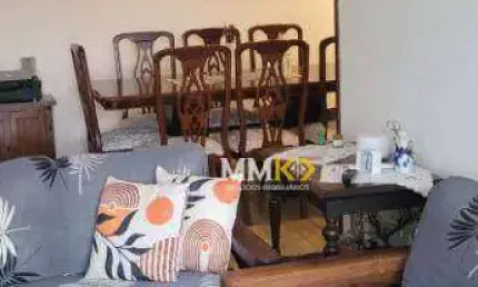 Apartamento com 2 dormitórios à venda, 134 m² por r$ 580.000,00 - campo grande - santos/sp