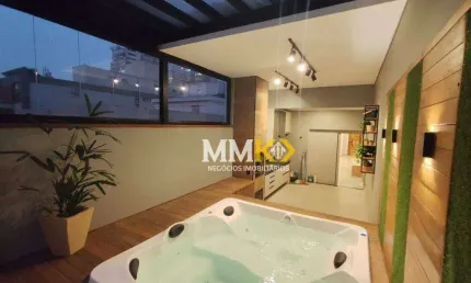 Flat com 3 quartos à venda no Pompéia, Santos 