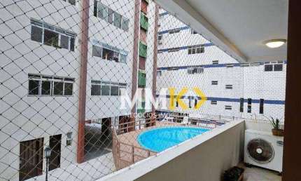 Apartamento para alugar, 163 m² por R$ 6.000,00/mês - Gonzaga - Santos/SP