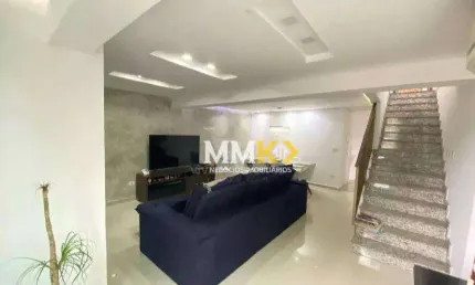 Casa com 4 dormitórios à venda por R$ 1.390.000,00 - Aparecida - Santos/SP
