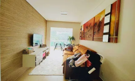Apartamento com 3 dormitórios para alugar, 87 m² no José Menino - Santos/SP
