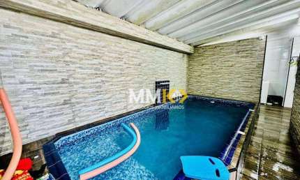Casa com 3 dormitórios à venda, 166 m² por R$ 1.808.000,00 - Boqueirão - Santos/SP