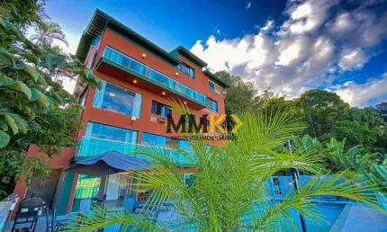 CASA DE LUXO COM 6 QUARTOS NO MORRO SANTA TEREZINHA EM SANTOS - LUXO