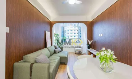 Apartamento com 2 dormitórios à venda, 65 m² por r$ 885.000,00 - josé menino - santos/sp