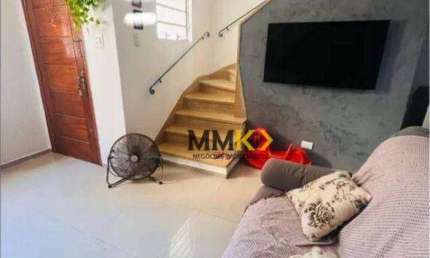 Sobrado com 2 dormitórios à venda, 90 m² no Macuco - Santos/SP
