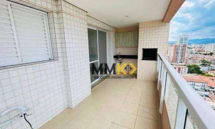 Locação Ponta da Praia, 92m, 3 dorms, 1 suíte, 2 vagas, varanda gourmet com lazer completo.