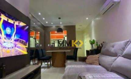 Apartamento com 3 dormitórios à venda, 69 m² na Areia Branca - Santos/SP