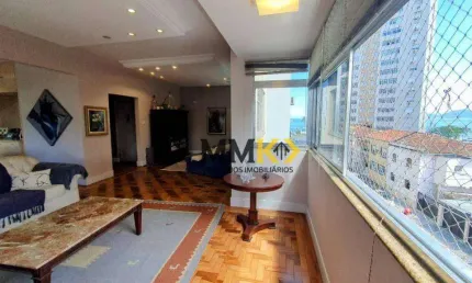 Apartamento com 4 dormitórios à venda, 169 m² por r$ 850.000,00 - ponta da praia - santos/sp
