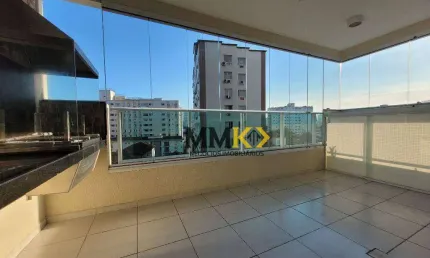 Apartamento com 3 dormitórios à venda, 88 m² no campo grande - santos/sp