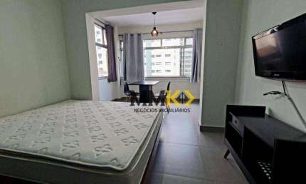 Apartamento com 1 dormitório à venda, 67 m² por R$ 470.000,00 - Embaré - Santos/SP