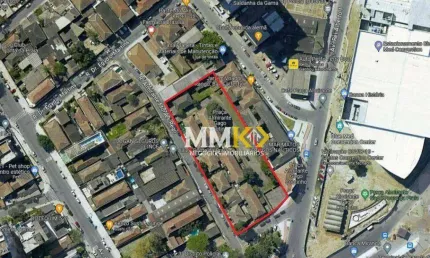 Terreno à venda, 4580 m² na Ponta da Praia - Santos/SP
