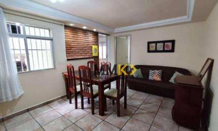 Apartamento com 2 dormitórios à venda, 56 m² no Pompéia - Santos/SP