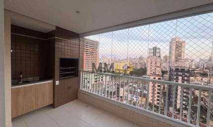 Apartamento com 3 dormitórios para alugar, 110 m² por R$ 6.500,02/mês - Encruzilhada - Santos/SP