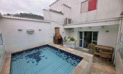 Cobertura com 3 dormitórios à venda, 245 m² por R$ 1.272.000,00 - Marapé - Santos/SP