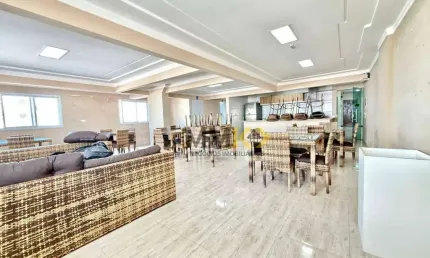 Apartamento com 1 dormitório à venda, 53 m² por R$ 370.000,00 - Aviação - Praia Grande/SP