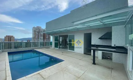 Cobertura com 3 dormitórios à venda, 289 m² no Gonzaga - Santos/SP