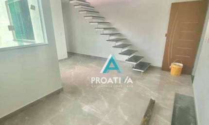 Cobertura com 3 dormitórios à venda, 140 m²- Vila Pires - Santo André/SP