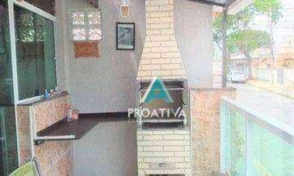 Casa com 3 dormitórios à venda, 121 m²  - Parque Erasmo Assunção - Santo André/SP