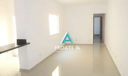Apartamento com 2 dormitórios à venda, 75 m²  vila homero thon  santo andré/sp