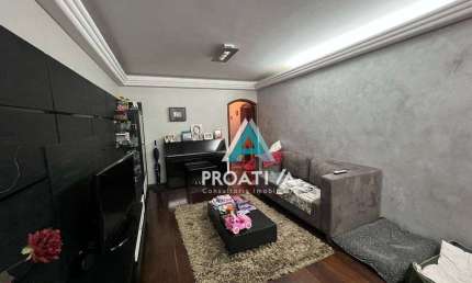 Sobrado com 3 dormitórios à venda, 220 m² - Campestre - Santo André/SP