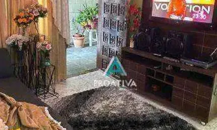 Casa com 2 dormitórios à venda, 150 m² - vila valparaíso - santo andré/sp