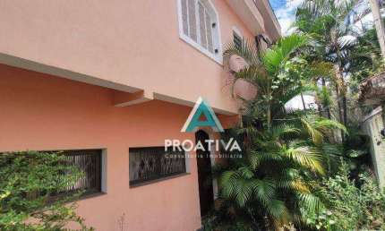 Sobrado com 3 dormitórios, 227 m² - venda por R$ 750.000,00 ou aluguel por R$ 7.120,48/mês - Centro - Santo André/SP
