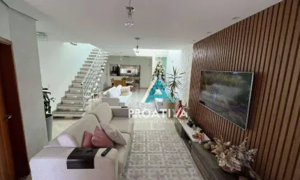 Sobrado à venda, 205 m² por R$ 1.385.000,08 - Vila Floresta - Santo André/SP