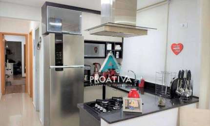 Apartamento com 1 dormitório à venda, 58 m² - Parque das Nações - Santo André/SP