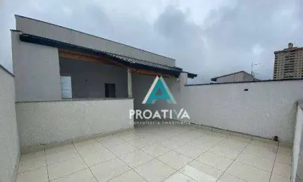 Cobertura com 2 dormitórios à venda, 90 m² por R$ 455.000,00 - Vila Leopoldina - Santo André/SP