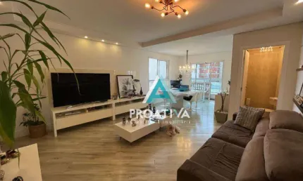 Apartamento com 3 dormitórios à venda, 133 m² por r$ 980.000,05 - jardim bela vista - santo andré/sp