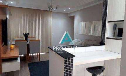 Apartamento com 3 dormitórios à venda, 65 m² - Vila Palmares - Santo André/SP