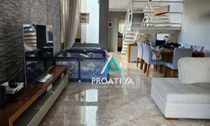 Sobrado com 3 dormitórios à venda, 250 m² - Campestre - Santo André/SP