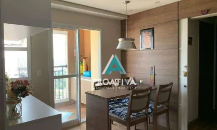 Apartamento com 2 dormitórios à venda, 68 m² - Vila Valparaíso - Santo André/SP